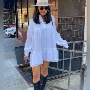 Danielle Berstein white dress